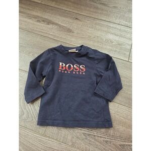 Hugo Boss baby boy long sleeve top 12 mos